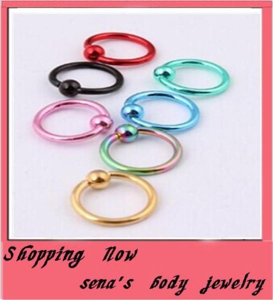 body piercing jewelry steel 14 gauge titanium anodized captive ring bcr mixed colors5721368, Silver
body piercing jewelry steel 14 gauge titanium anodized captive ring bcr mixed colors5721368, Silver