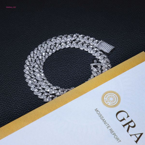 pendant necklaces vvs moissanite 10mm cuban link chain iced out pass diamond tester jewelry necklace bracelet men 14k gold plated, Silver
pendant necklaces vvs moissanite 10mm cuban link chain iced out pass diamond tester jewelry necklace bracelet men 14k gold plated, Silver