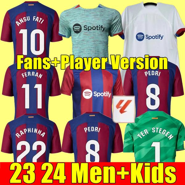 23 24 soccer jersey pedri lewandowski gavi camiseta de futbol ferran ansu fati football shirt men barca kit kids maillot de foot barcelonas, Black;yellow
23 24 soccer jersey pedri lewandowski gavi camiseta de futbol ferran ansu fati football shirt men barca kit kids maillot de foot barcelonas, Black;yellow