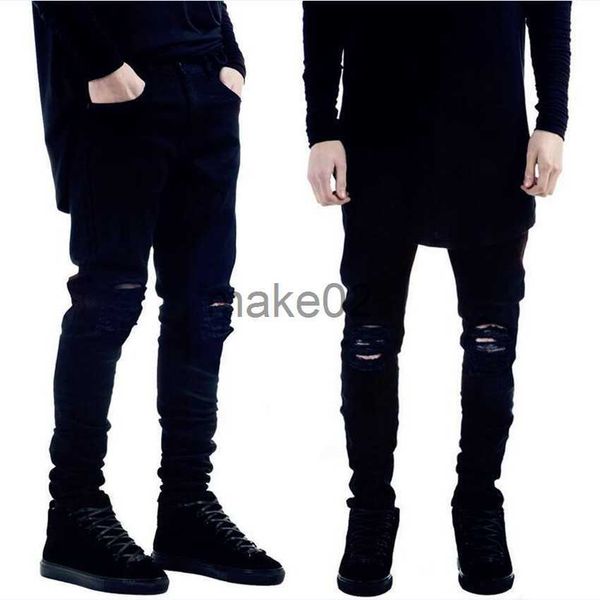 men's jeans fashion jeans men solid ripped hole distresses washed skinny jeans male casual harajuku outerwear hip hop slim fit denim pa, Blue
men's jeans fashion jeans men solid ripped hole distresses washed skinny jeans male casual harajuku outerwear hip hop slim fit denim pa, Blue
