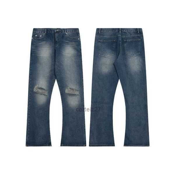designer clothing denim pants galleryes depts jean ink splashing graffiti micro horn structure splicing loose long women's rock trouser, Blue
designer clothing denim pants galleryes depts jean ink splashing graffiti micro horn structure splicing loose long women's rock trouser, Blue