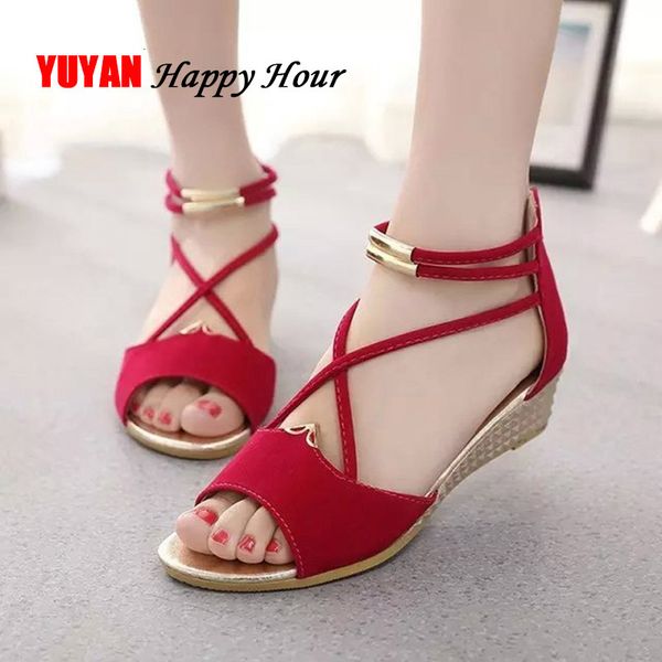 sandals peep toe sandals women summer shoes women wedges sandals fashion summer ladies wedge shoes woman sandal black red blue yx679 230714
sandals peep toe sandals women summer shoes women wedges sandals fashion summer ladies wedge shoes woman sandal black red blue yx679 230714
