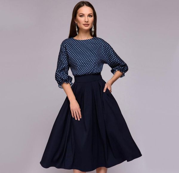 autumn vintage lantern sleeve printing dress women 2018 elegant casual oneck half sleeves aline dress midcalf party dresses y198762780, Black;pink
autumn vintage lantern sleeve printing dress women 2018 elegant casual oneck half sleeves aline dress midcalf party dresses y198762780, Black;pink