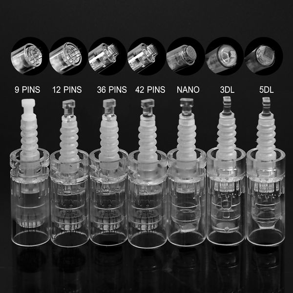 microneedling cartridges transparent 9 12 36 42 nano needles for dr. pen disposable tips for derma pen
microneedling cartridges transparent 9 12 36 42 nano needles for dr. pen disposable tips for derma pen