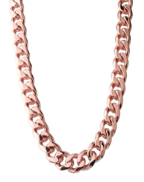 15mm customization length trendy mens chain rose gold color stainless steel necklace for men curb cuban link hip hop jewelry chain9427085, Silver
15mm customization length trendy mens chain rose gold color stainless steel necklace for men curb cuban link hip hop jewelry chain9427085, Silver