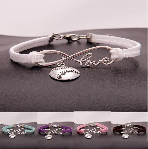fashion softball baseball charm bracelets for women mens ball sports lover love infinity velvet wrap bangle diy jewelry in bulk3692826, Golden;silver
fashion softball baseball charm bracelets for women mens ball sports lover love infinity velvet wrap bangle diy jewelry in bulk3692826, Golden;silver