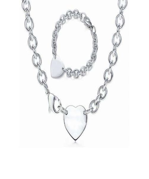 2019 new fashion silver thick chain with silver heart plate pendant necklaces and bracelet women necklaces bracelet s2379008
2019 new fashion silver thick chain with silver heart plate pendant necklaces and bracelet women necklaces bracelet s2379008