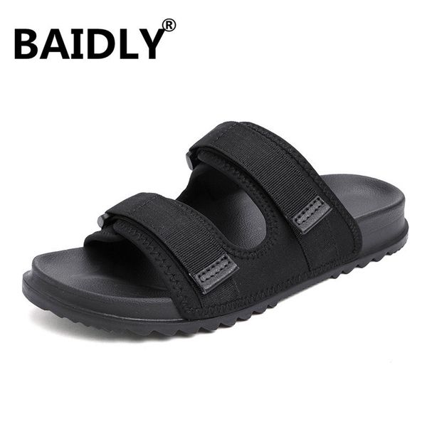 slippers light weight casual men sandals cool street slippers summer flip flops comfort non slip man beach shoes zapato hombre 230713, Black
slippers light weight casual men sandals cool street slippers summer flip flops comfort non slip man beach shoes zapato hombre 230713, Black