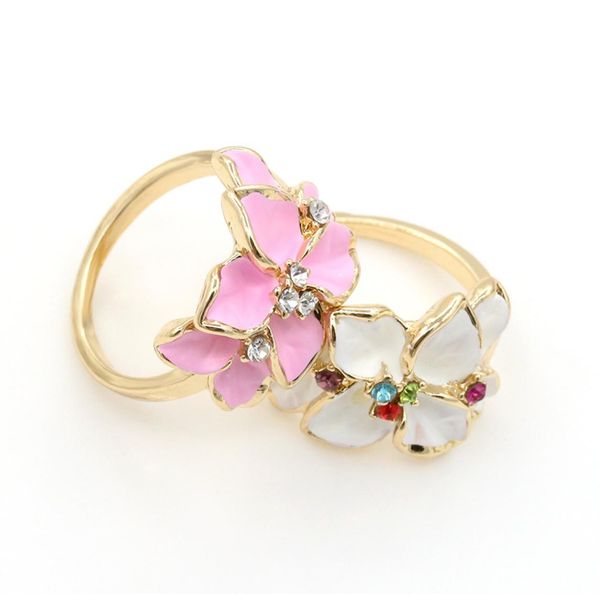 foreign trade cute retro ring gardenia flowers crystal oil painting ring for women and girl8918615, Golden;silver
foreign trade cute retro ring gardenia flowers crystal oil painting ring for women and girl8918615, Golden;silver