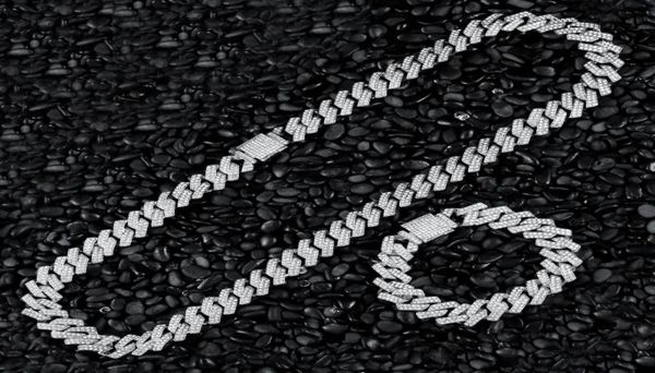 chains iced out chain bling prong miami cuban link necklaces 15mm full crystal rhinestones clasp hip hop necklace bracelet mens2618347, Silver
chains iced out chain bling prong miami cuban link necklaces 15mm full crystal rhinestones clasp hip hop necklace bracelet mens2618347, Silver