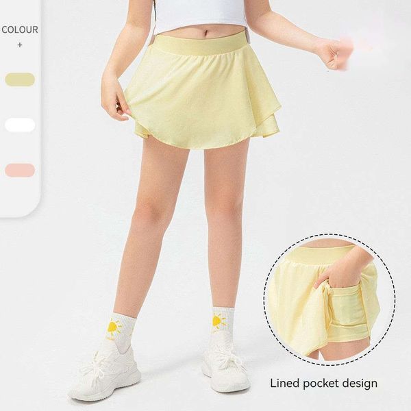 lulu same girls' sports dress short two pieces skincare breathable dance training lining short skirt children's yoga tennis skirt
lulu same girls' sports dress short two pieces skincare breathable dance training lining short skirt children's yoga tennis skirt