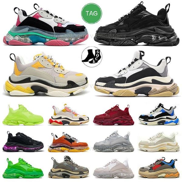 2023 paris triple s sneaker men women outdoor shoes platform sneakers clear sole black white grey red pink blue royal neon green balen coach
2023 paris triple s sneaker men women outdoor shoes platform sneakers clear sole black white grey red pink blue royal neon green balen coach