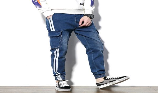 2018 autumn winter men jeans black blue slim fit casual denim trousers male side stripe leg pocket fashion style mens joggers4676610
2018 autumn winter men jeans black blue slim fit casual denim trousers male side stripe leg pocket fashion style mens joggers4676610