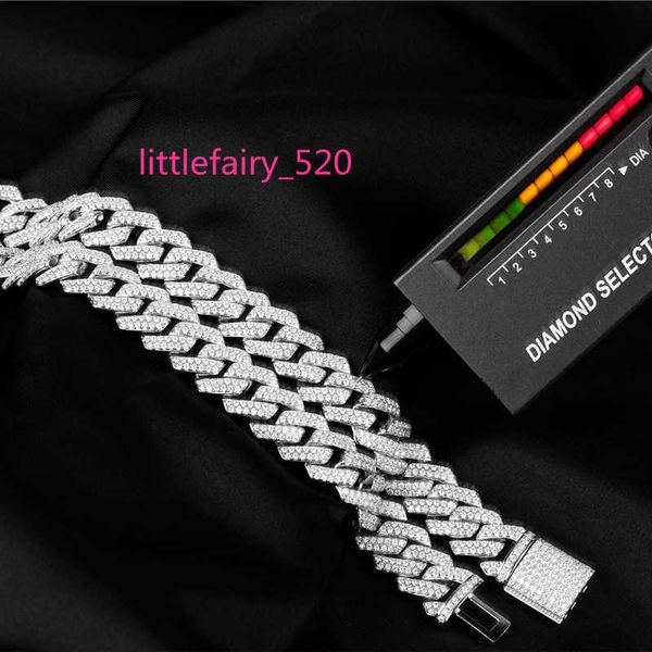 pendant necklaces iced out 14mm mens miami cuban link necklace hip hop lad moissanite diamond bling prong 925 silver moissanite chain
pendant necklaces iced out 14mm mens miami cuban link necklace hip hop lad moissanite diamond bling prong 925 silver moissanite chain
