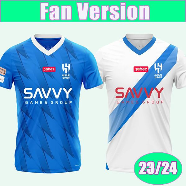 23 24 al hilal ighalo pereira salem mens soccer jersey y. shahrani al obaid marega carrillo o. jang home away football shirts, Black;yellow
23 24 al hilal ighalo pereira salem mens soccer jersey y. shahrani al obaid marega carrillo o. jang home away football shirts, Black;yellow