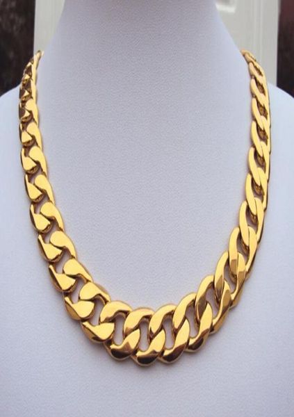 fineheavy 108g 24k stamp real yellow solid gold 236 men039s necklace 12mm curb chain 600mm jewelry mintmark lettering 100 r6025073, Silver
fineheavy 108g 24k stamp real yellow solid gold 236 men039s necklace 12mm curb chain 600mm jewelry mintmark lettering 100 r6025073, Silver