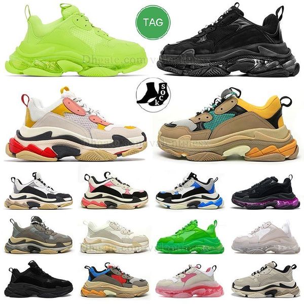 2023 mens womens triple s sneakers running shoes platform clear sole black red pink blue white grey royal neon green designer coach balen ou
2023 mens womens triple s sneakers running shoes platform clear sole black red pink blue white grey royal neon green designer coach balen ou