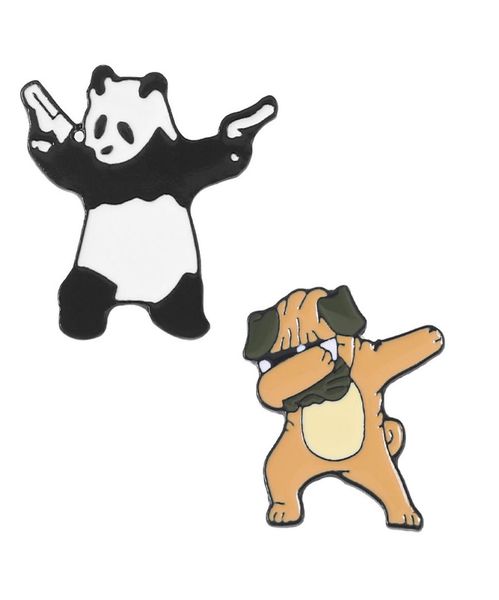 pug panda enamel pins custom dog dance brooches lapel badges cute punk animal jewelry gift kids friends 6155 q27041083, Gray
pug panda enamel pins custom dog dance brooches lapel badges cute punk animal jewelry gift kids friends 6155 q27041083, Gray