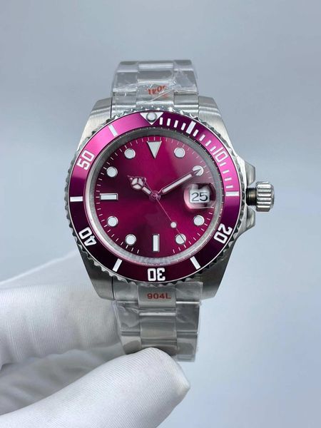 mens designer watches fashion classic wristwatch automatic mechanical 40mm black stainless steel strap purple face man wristwatches men watc, Slivery;brown
mens designer watches fashion classic wristwatch automatic mechanical 40mm black stainless steel strap purple face man wristwatches men watc, Slivery;brown