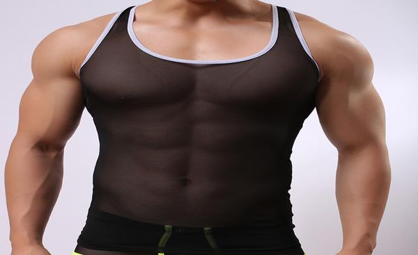 mens vest mesh breathable mesh see through transparent sleeveless gay tank undershirt men tank shirts singlet fitness6068062, Black;brown
mens vest mesh breathable mesh see through transparent sleeveless gay tank undershirt men tank shirts singlet fitness6068062, Black;brown