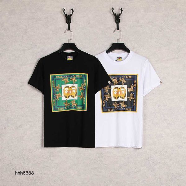 2023 men's and women's fashion t-shirts trend brand ape chao double head riding pattern loose black casual youth, White;black
2023 men's and women's fashion t-shirts trend brand ape chao double head riding pattern loose black casual youth, White;black