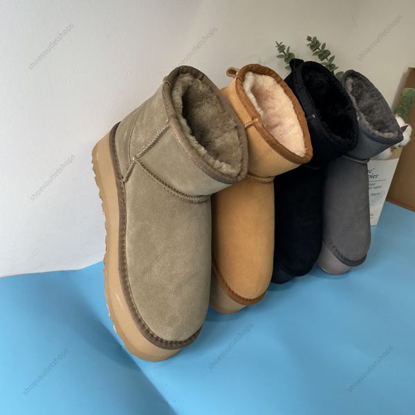 women winter ultra 5854 4cm designer australian platform boots for men real leather warm ankle fur booties luxurious shoe eu 34-43, Black
women winter ultra 5854 4cm designer australian platform boots for men real leather warm ankle fur booties luxurious shoe eu 34-43, Black