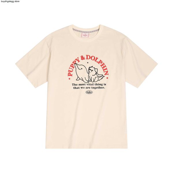 ladies t-shirts fashion brand waikei korean dog short sleeve new round neck cotton loose summer couple style, White
ladies t-shirts fashion brand waikei korean dog short sleeve new round neck cotton loose summer couple style, White