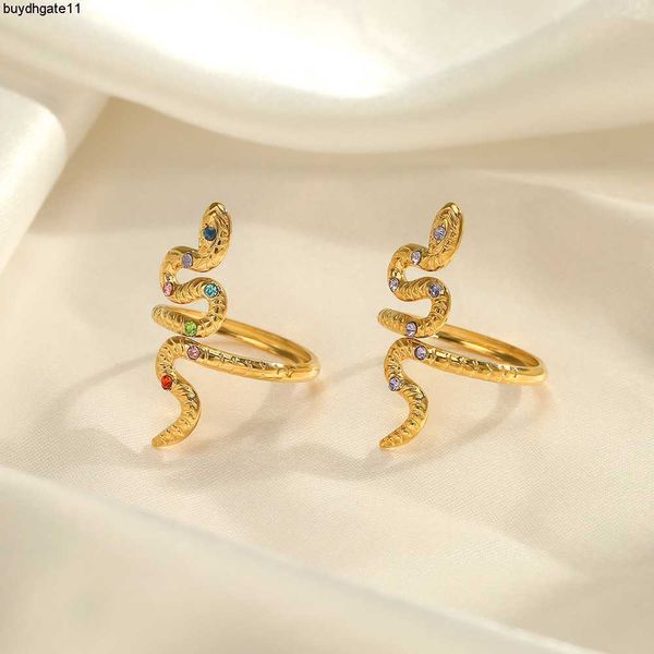 fashion accessories fashionable colored diamond inlaid snake shaped ring ethnic popular genuine gold electroplated animal small stainless st, Silver
fashion accessories fashionable colored diamond inlaid snake shaped ring ethnic popular genuine gold electroplated animal small stainless st, Silver