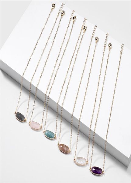 colorful oval hexagon geometric natural stone gold plated pendant necklaces for women lady brand jewelry3688335, Silver
colorful oval hexagon geometric natural stone gold plated pendant necklaces for women lady brand jewelry3688335, Silver