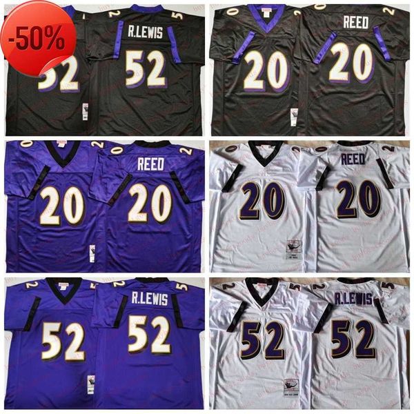 ncaa 75th vintage mitchell and ness throwback football 20 ed reed jersey men retro 52 ray lewis black purple white all stitched, Black;red
ncaa 75th vintage mitchell and ness throwback football 20 ed reed jersey men retro 52 ray lewis black purple white all stitched, Black;red