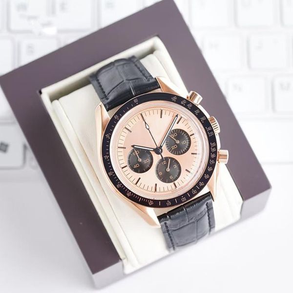 vk men's watch precision and durability 43mm quartz battery movement watch leather strap 904l stainless steel dial watch waterproof lum, Slivery;brown
vk men's watch precision and durability 43mm quartz battery movement watch leather strap 904l stainless steel dial watch waterproof lum, Slivery;brown
