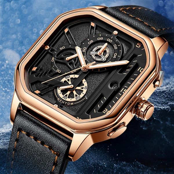 nektom brand hollow out mens watches accurate quartz watch leather strap luminous square dial masculine wristwatches3022, Slivery;brown
nektom brand hollow out mens watches accurate quartz watch leather strap luminous square dial masculine wristwatches3022, Slivery;brown