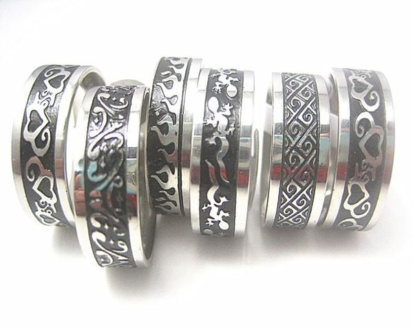 whole 50pcslot mixed styles silver men039s 8mm stainless steel fashion etching rings large sizes brand new3587135, Slivery;golden
whole 50pcslot mixed styles silver men039s 8mm stainless steel fashion etching rings large sizes brand new3587135, Slivery;golden