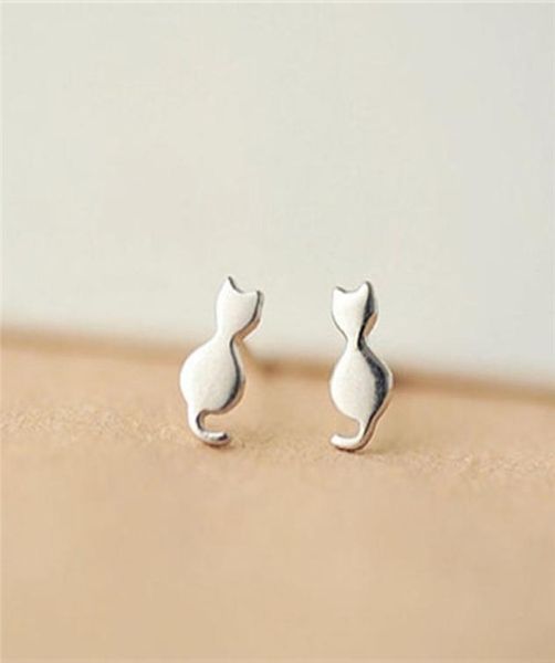 fashion ctue animal cat stud earrings lovely kitty cat ear stud earring for women brinco de meninas7487951, Golden;silver
fashion ctue animal cat stud earrings lovely kitty cat ear stud earring for women brinco de meninas7487951, Golden;silver