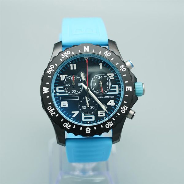 men's watch japan quartz endurance pro avenger chronograph 44mm watches blue rubber 1884 men watches hardex glass wristwatche280u, Slivery;brown
men's watch japan quartz endurance pro avenger chronograph 44mm watches blue rubber 1884 men watches hardex glass wristwatche280u, Slivery;brown