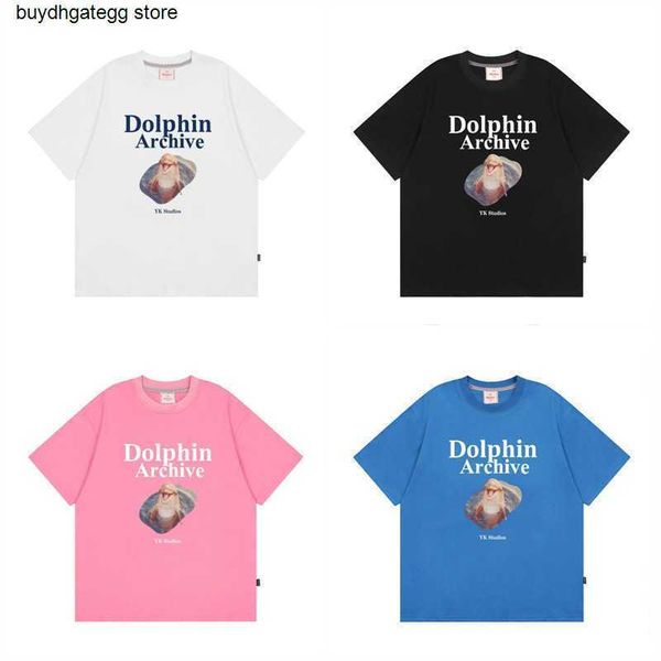 ladies t-shirts fashion brand waikei korean new happy dolphin print simple and casual cotton short sleeve tee women, White
ladies t-shirts fashion brand waikei korean new happy dolphin print simple and casual cotton short sleeve tee women, White