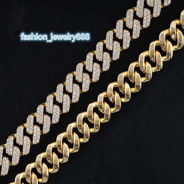 pendant necklaces new ins12mms925 silver inlaid double row moissanite cuban chain hip-hop necklace
pendant necklaces new ins12mms925 silver inlaid double row moissanite cuban chain hip-hop necklace