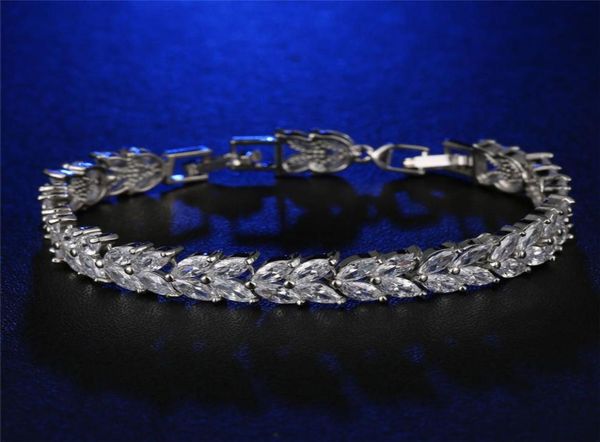 vecalon flower bijoux female bracelet 5a zircon cz white gold filled crystal engagement wedding bracelets for women jewelry5606621, Black
vecalon flower bijoux female bracelet 5a zircon cz white gold filled crystal engagement wedding bracelets for women jewelry5606621, Black