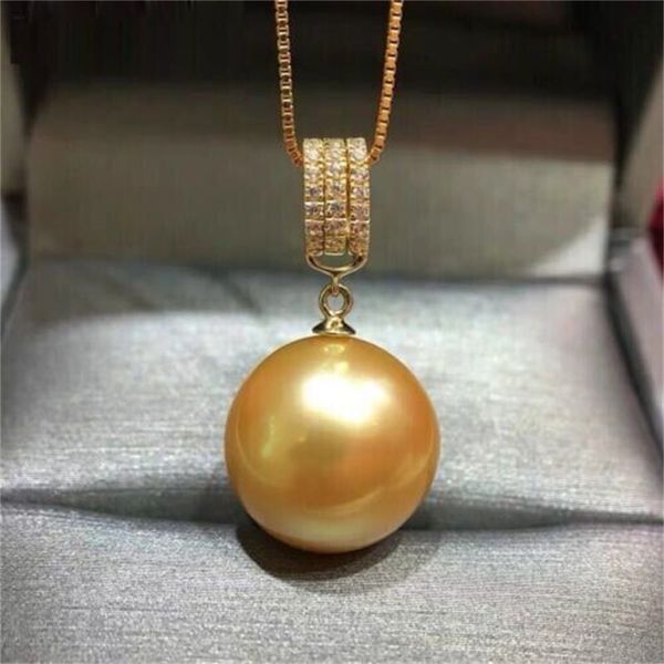 stunning 18" aaa+ south sea natural golden 16mm shell pearl pendant necklace, Silver
stunning 18" aaa+ south sea natural golden 16mm shell pearl pendant necklace, Silver
