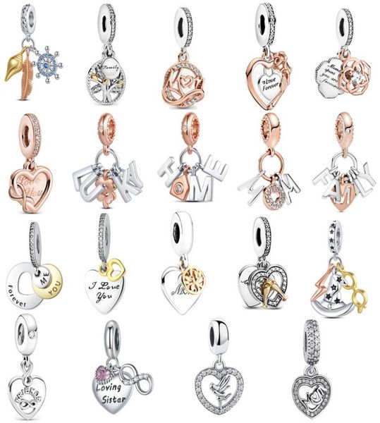 new s925 sterling silver charms diy letter beaded womens love lucky pendant original suitable for bracelet ladies mom jewelry gift3237200, Bronze;silver
new s925 sterling silver charms diy letter beaded womens love lucky pendant original suitable for bracelet ladies mom jewelry gift3237200, Bronze;silver