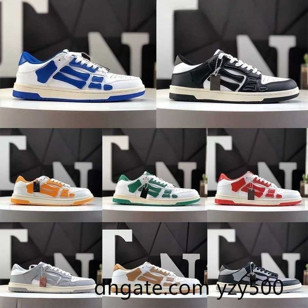 designer casual shoes skelet bones runner low skel skeleton ami women men sports retro sneakers black white genuine leather¡amiri&iexc
designer casual shoes skelet bones runner low skel skeleton ami women men sports retro sneakers black white genuine leather¡amiri&iexc