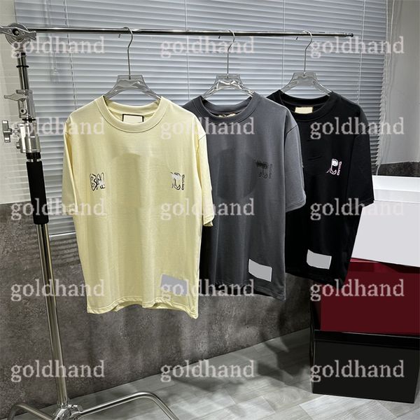 summer high street short sleeve tees paris brand mens womens loose t shirt fashion tide doodle printed clothes, White;black
summer high street short sleeve tees paris brand mens womens loose t shirt fashion tide doodle printed clothes, White;black