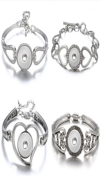 new fashion silver plated hollow rhinestone hearts snap bracelet bangle 22cm fit 18mm snap button jewelry whole12439903, Golden;silver
new fashion silver plated hollow rhinestone hearts snap bracelet bangle 22cm fit 18mm snap button jewelry whole12439903, Golden;silver