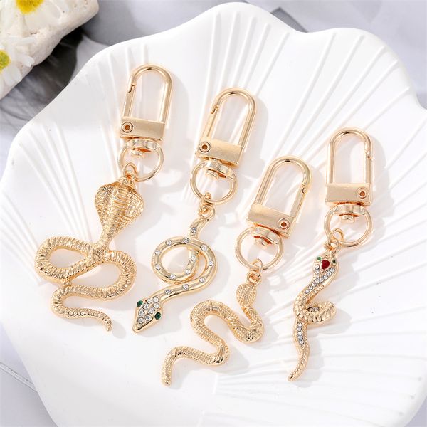 creative diamond alloy cartoon cobra keychain pendant personality animal bag car keychains jewelry gift accessories, Silver
creative diamond alloy cartoon cobra keychain pendant personality animal bag car keychains jewelry gift accessories, Silver
