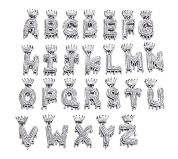 hip hop iced out bling cubic az drip crown zircon letters necklaces pendant for men jewelry with rope chain9646273, Silver
hip hop iced out bling cubic az drip crown zircon letters necklaces pendant for men jewelry with rope chain9646273, Silver