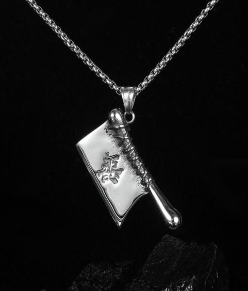 punk stainless steel kitchen knife pendant necklace men woman chinese style chef blade hip hop jewelry necklaces9387639, Silver
punk stainless steel kitchen knife pendant necklace men woman chinese style chef blade hip hop jewelry necklaces9387639, Silver