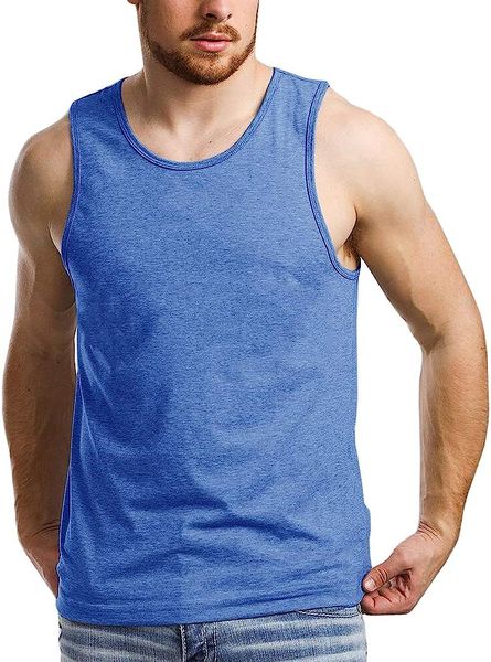 men's tank crewneck workout t-shirt cotton casual sleeveless gym shirts, White;black
men's tank crewneck workout t-shirt cotton casual sleeveless gym shirts, White;black