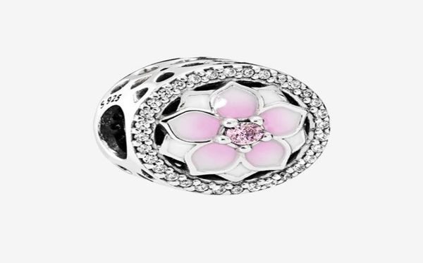 pink magnolia 925 sterling silver charm chain bracelet necklace jewelry accessories for p flower charms with original box7616898, Bronze;silver
pink magnolia 925 sterling silver charm chain bracelet necklace jewelry accessories for p flower charms with original box7616898, Bronze;silver