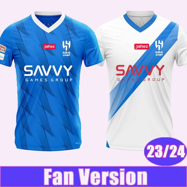 23 24 al hilal ighalo pereira salem mens soccer jersey y. shahrani al obaid marega carrillo o. jang home away football shirts uniforms, Black;yellow
23 24 al hilal ighalo pereira salem mens soccer jersey y. shahrani al obaid marega carrillo o. jang home away football shirts uniforms, Black;yellow