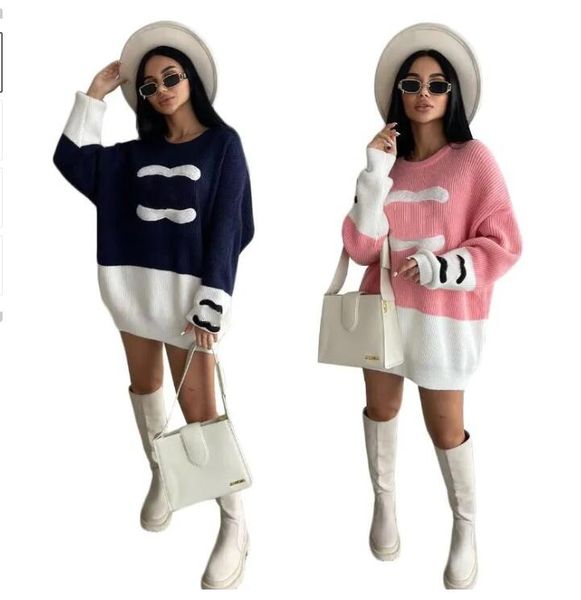 women's sweaters classic design wool sweater coat crochet mujer knit hoodie dress long sleeve letter cc brand round neck pullover hoodi, White;black
women's sweaters classic design wool sweater coat crochet mujer knit hoodie dress long sleeve letter cc brand round neck pullover hoodi, White;black